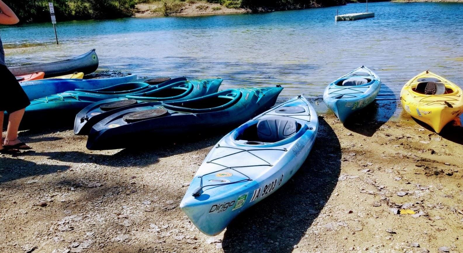 Photo of Kayaks at Deep Lakes Park